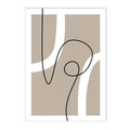 Quadro Decorativo Minimalista para Sala em sala decorada