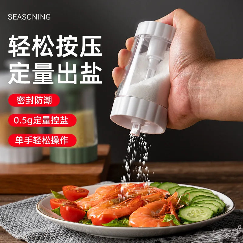 Saleiro Dosador para Cozinha com Controle de Temperos com detalhe de textura e acabamento