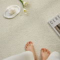 Tapete de Sisal para Sala Grande para Sofá e Mesa de Centro em sala decorada