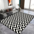 Tapete Minimalista para Sala Grande para Sofá e Mesa de Centro em sala decorada