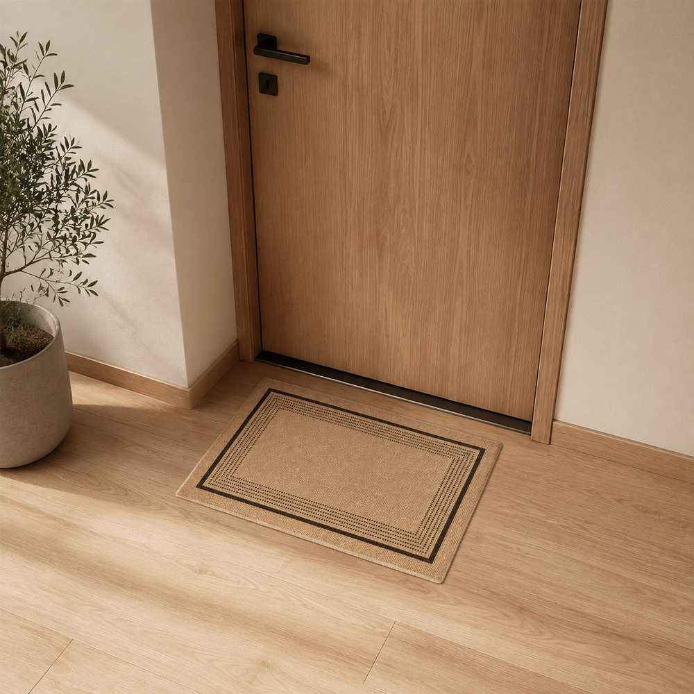Tapete para Entrada de Diatomita Antiderrapante em entrada residencial decorada – Viorenna
