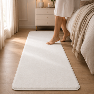 Tapete para Quarto Felpudo Antiderrapante em uso real no ambiente – Viorenna