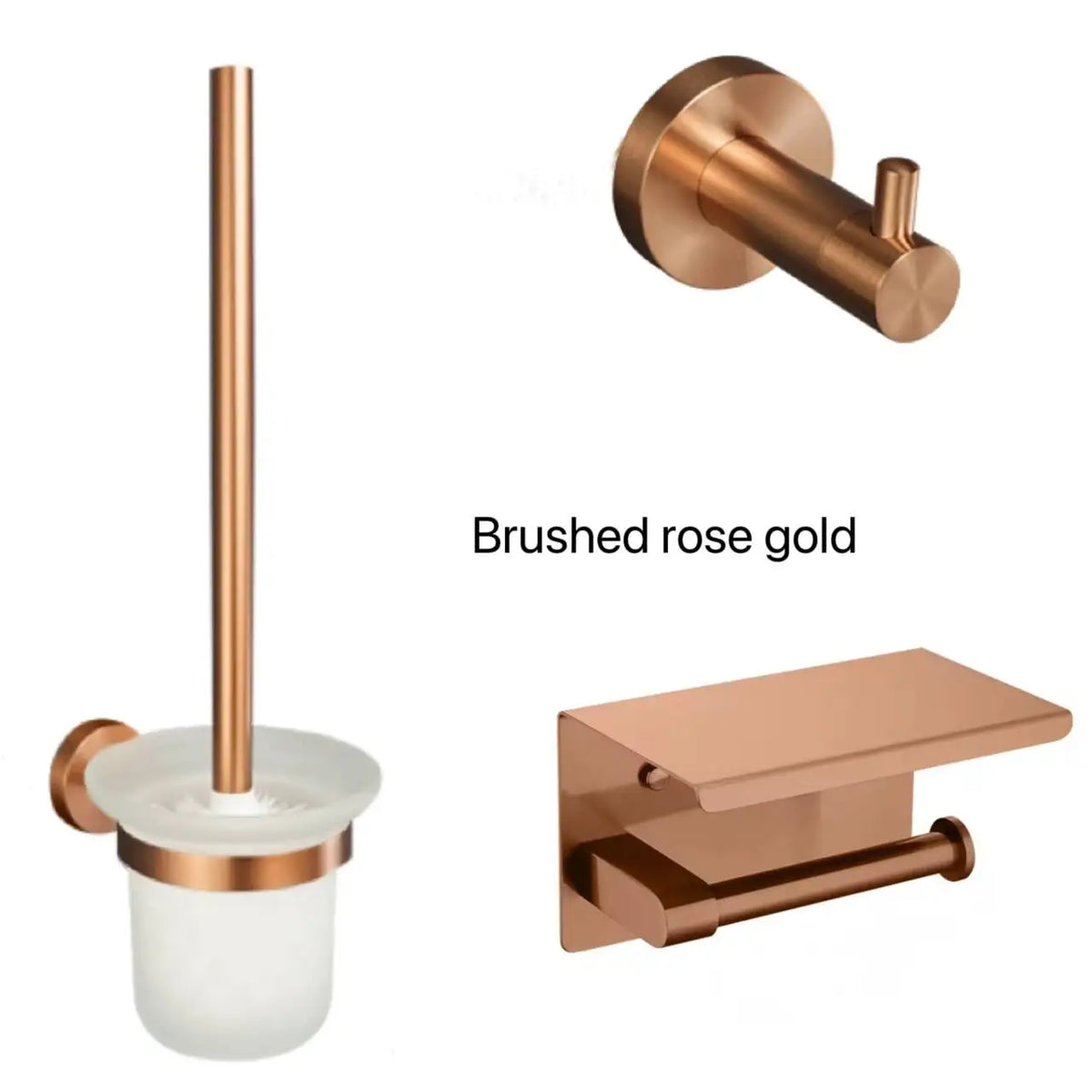 Toalheiro para Banheiro Rosé Gold em Aço Inox em banheiro ou lavabo