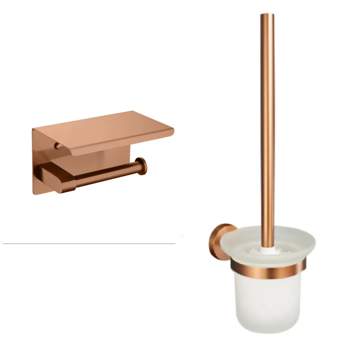 Toalheiro para Banheiro Rosé Gold em Aço Inox em banheiro ou lavabo