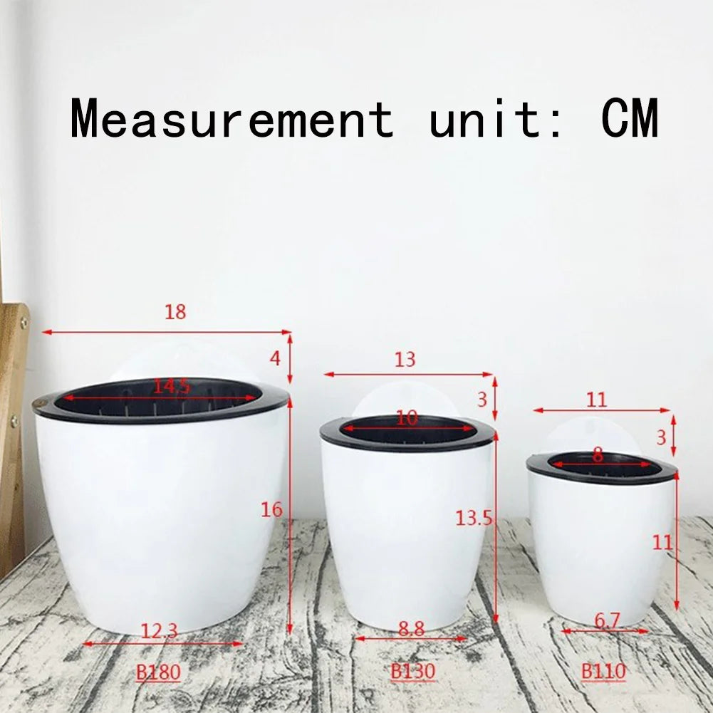 Vaso de Parede Autoirrigável para Varanda e Jardim em sala decorada