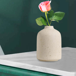 Vaso Decorativo Boho Moderno de Cerâmica para Mesa em sala decorada