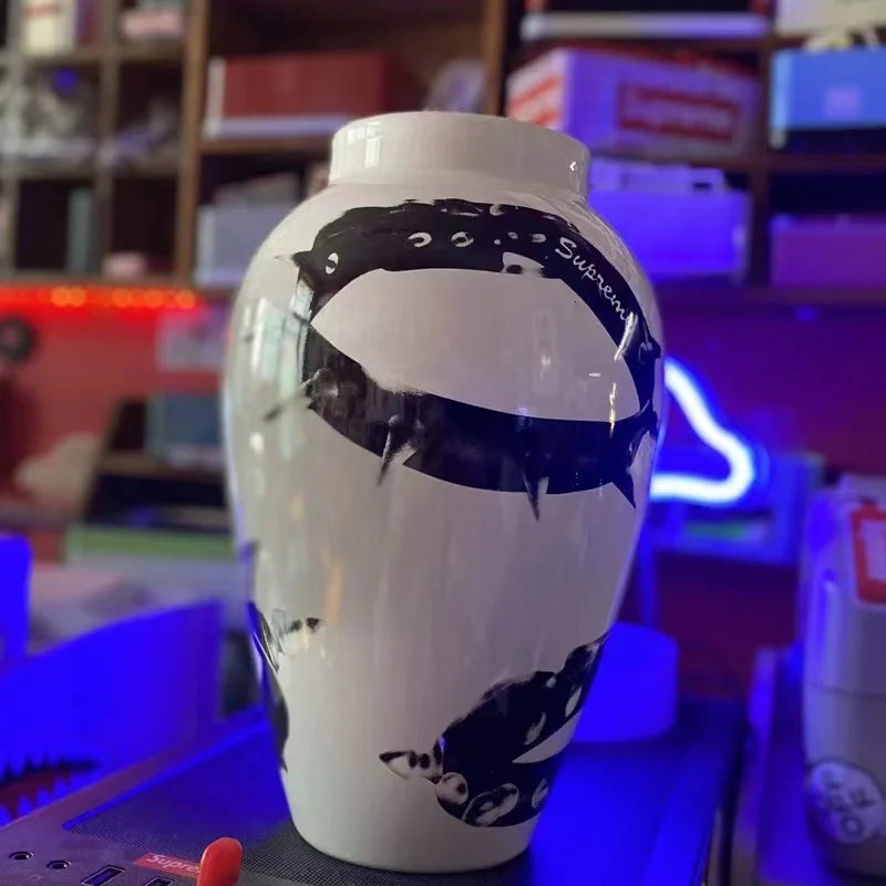 Vaso Decorativo de Cerâmica para Plantas em sala decorada