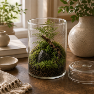 Vaso Decorativo Gotas de Orvalho de Vidro para Plantas - imagem 08 variacao uso composicao premium Viorenna