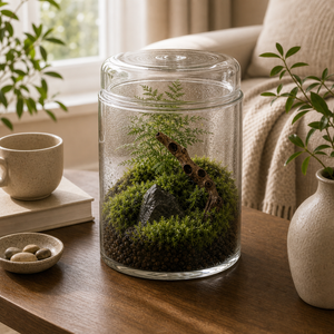 Vaso Decorativo Gotas de Orvalho de Vidro para Plantas - imagem 09 final conversao premium Viorenna