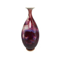 Vaso Decorativo Jade Spring Grande de Cerâmica para Aparador em sala decorada