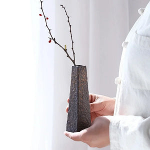 Vaso Decorativo Mini de Cerâmica para Plantas em sala decorada