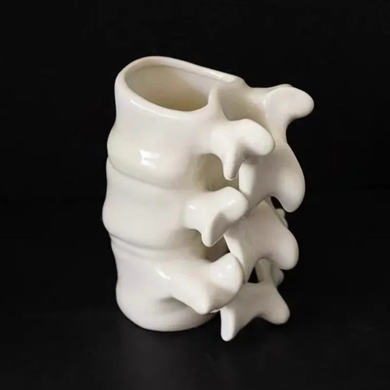 Vaso Decorativo Nórdico de Cerâmica para Sala no cantinho do café