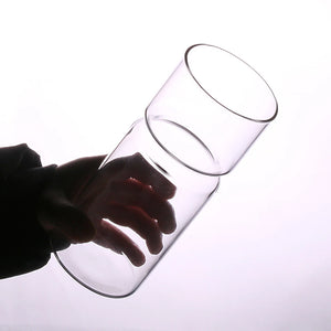Vaso Decorativo para Plantas Hidropônicas Transparente de Vidro para Plantas em sala decorada