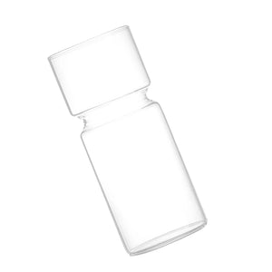 Vaso Decorativo para Plantas Hidropônicas Transparente de Vidro para Plantas em sala decorada