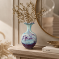 Vaso Decorativo Porcelana Jun Craquelado de Porcelana para Aparador na galeria do produto